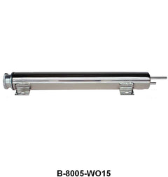 UNIVERSAL STAINLESS RADIATOR OVERFLOW TANK - 15"