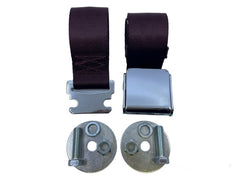 60" SEAT BELT - MAROON