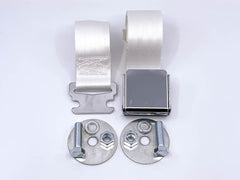 74" SEAT BELT - WHITE