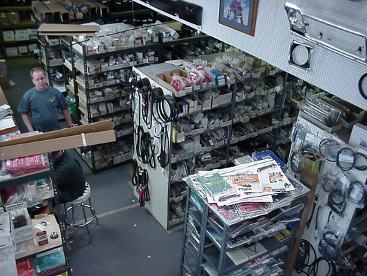 C&G Ford Parts warehouse