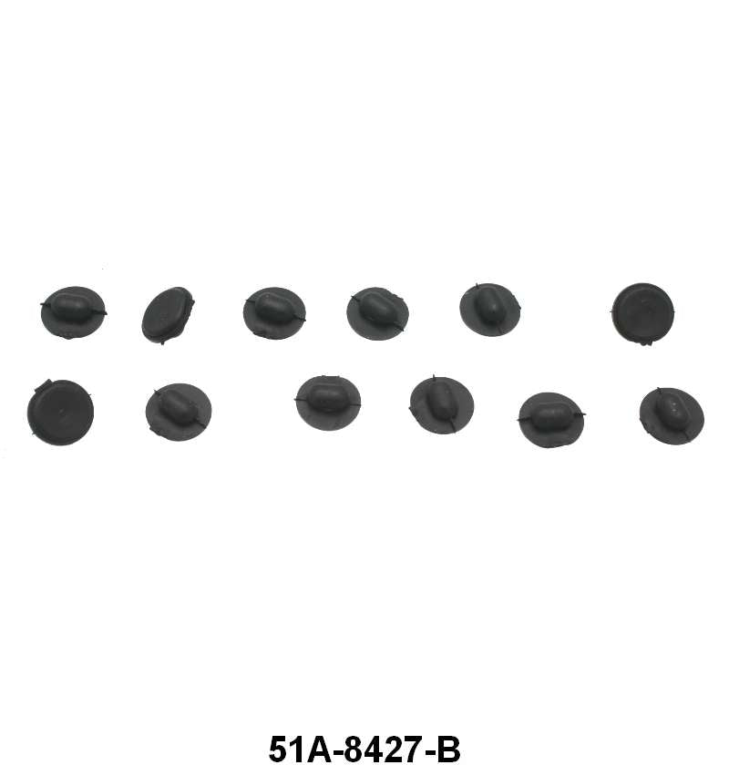 Grille Bumpers, Clip Kits