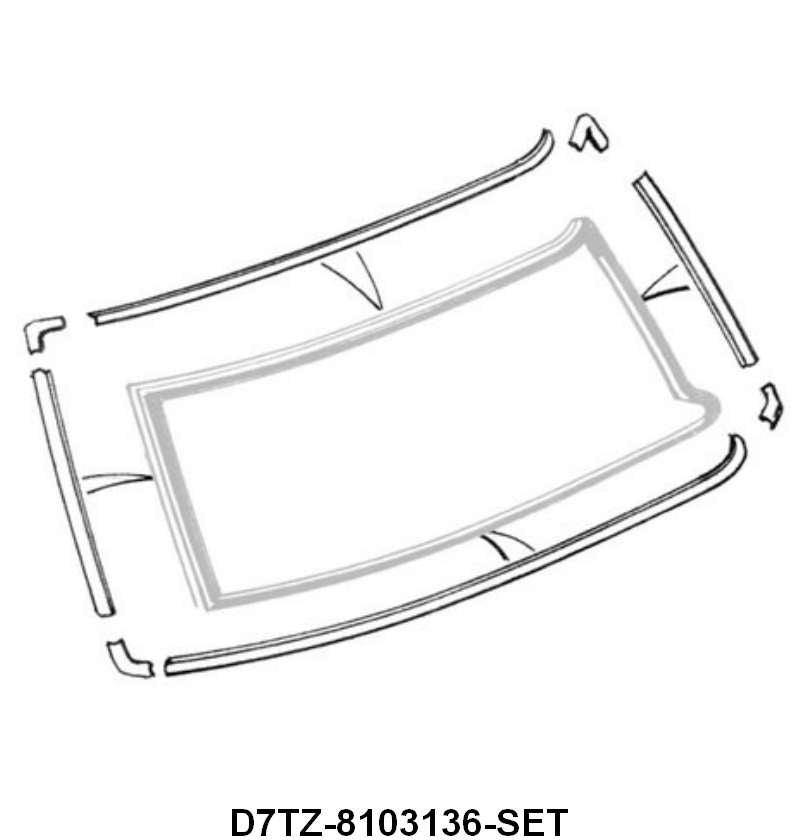 Windshield Molding, Trim & Components