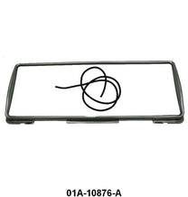 STAINLESS GAUGE CLUSTER BEZEL - 40 STANDARD PASS, 40-47 PU