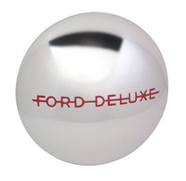 STAINLESS HUB CAP WITH RED PAINTED INSIGNIA - 40 DLX PASS