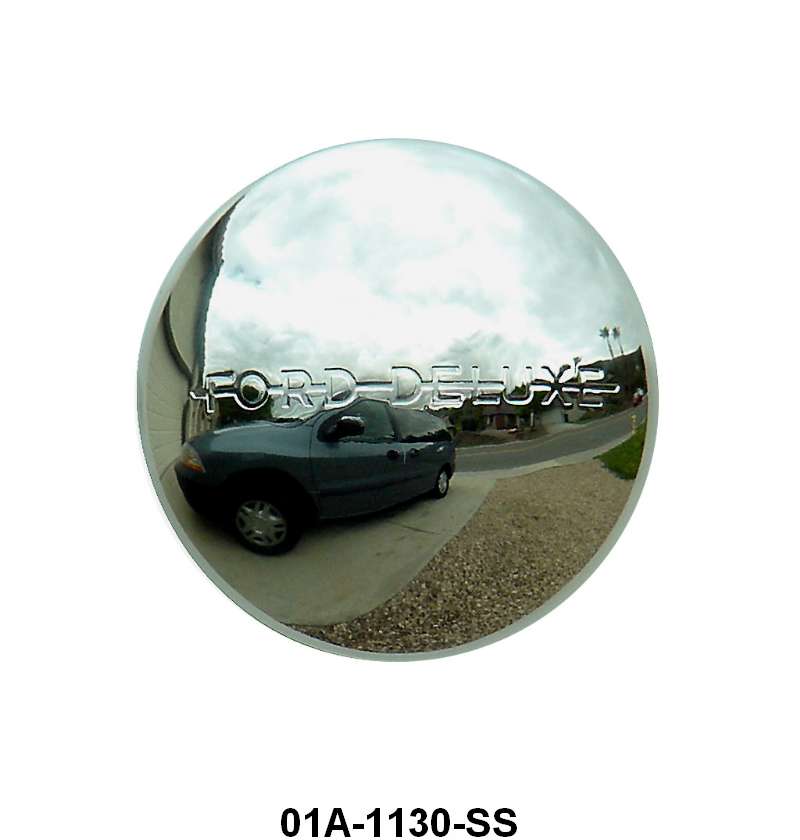 STAINLESS HUB CAP - 40 DLX PASSENGER