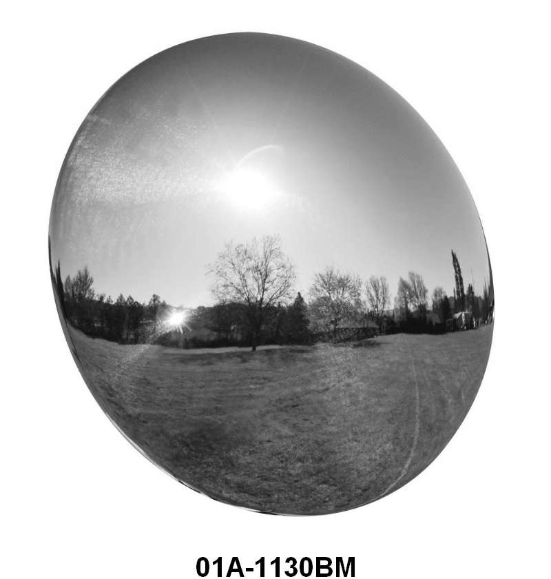 STAINLESS BABY MOON HUB CAP - 40 DELUXE