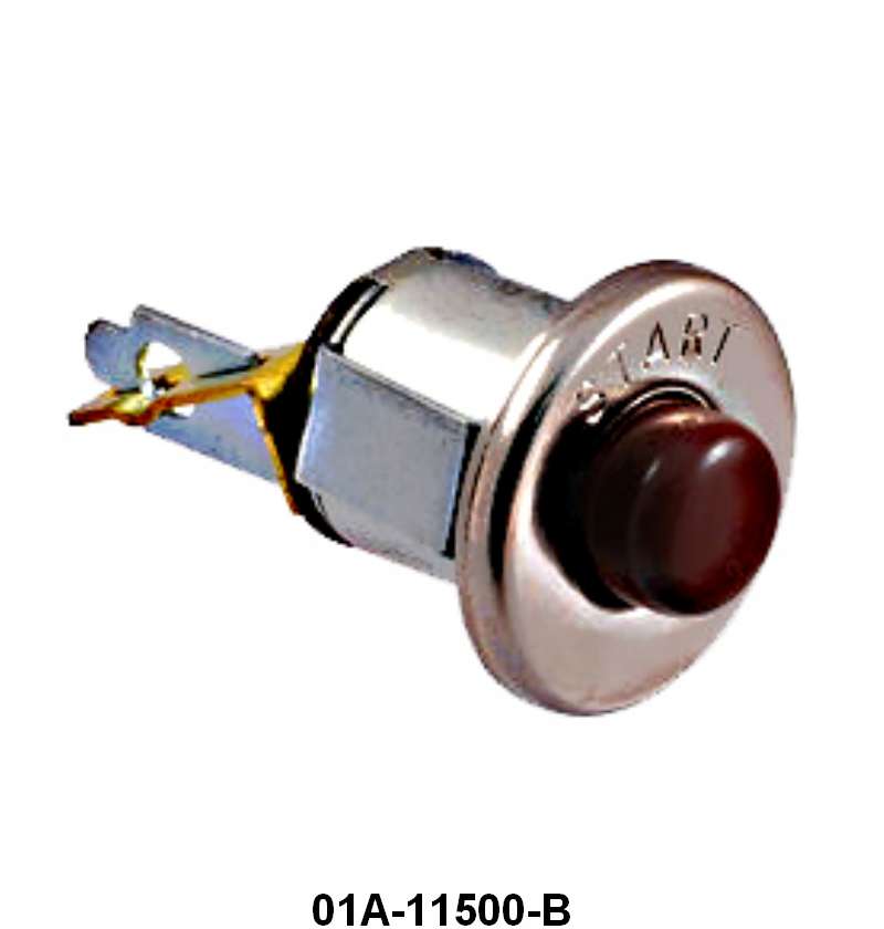 ORIGINAL STYLE STARTER BUTTON - 40 PASS DLX MAROON