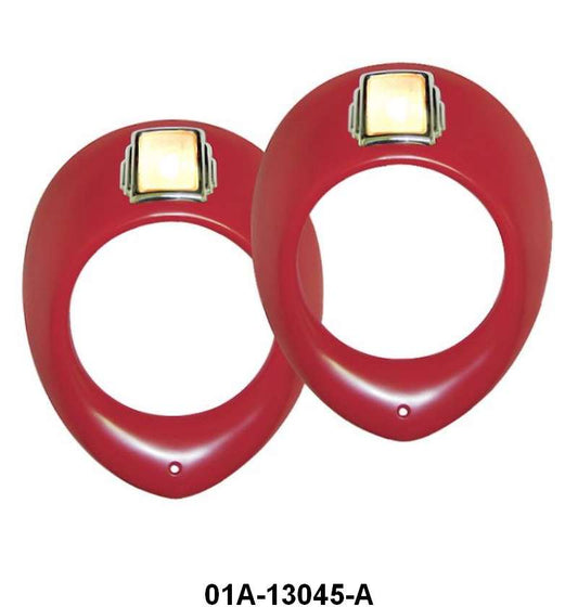 HEADLIGHT DOOR/BEZELS- 40 STD PASS, 40-41 PU NEED 01A-13084 BEZELS