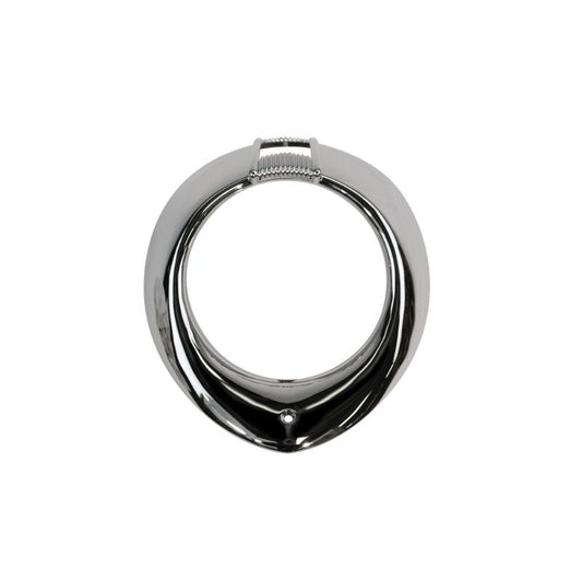 HEADLIGHT DOOR/BEZELS - 40 DLX PASS & MERC, 40-41 PU CHROME