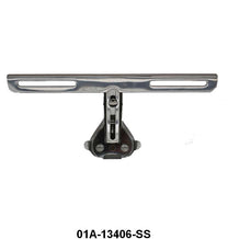 REAR LICENSE PLATE BRACKET - 38-48 PASS/MERC EXCEPT WAGON STAINLESS