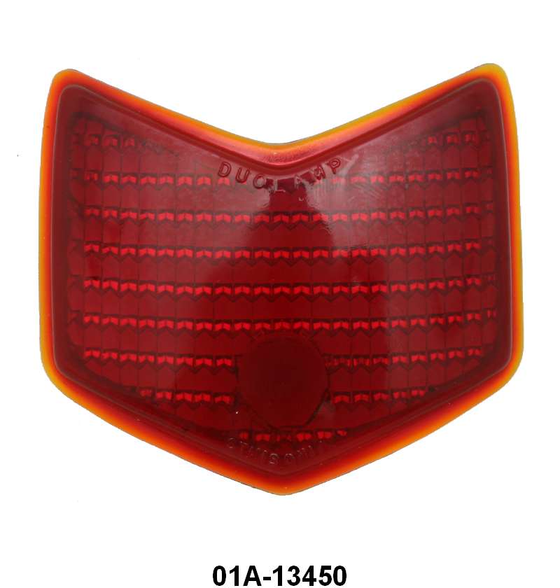 TAIL LIGHT LENS - 40 PASS EXCEPT WAGON GLASS