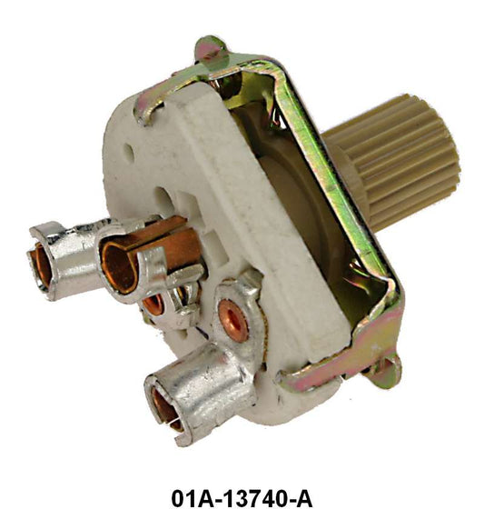 DASH LIGHT DIMMER SWITCH - 40 STD PASS, 40 PICKUP  TAN KNOB