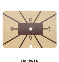 GLOVE BOX CLOCK FACE - 40 DLX PASS "NEW HAVEN"