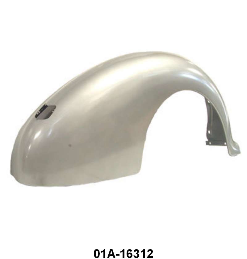 STEEL REAR FENDER - 40 PASS RH EXCEPT WAGON, SEDAN DELIVERY