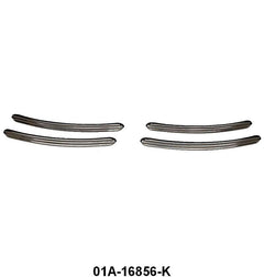 GRILLE VENT PANEL STAINLESS TRIM - 40 DLX PASSENGER