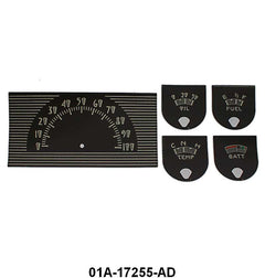 GAUGE FACE DECAL KIT - 40 STANDARD, 40 PICKUP