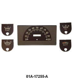 METAL GAUGE FACE KIT - 40 STANDARD PASS, PICKUP, 5 pcs