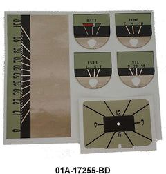 GAUGE FACE DECAL KIT - 40 DELUXE