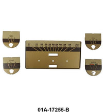 METAL GAUGE FACE KIT - 40 DELUXE PASS, 5 pcs