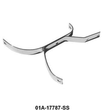 POLISHED STAINLESS STEEL REAR BUMPER BRACKETS - 40 PASS EXCL WGN/SDN DLVY