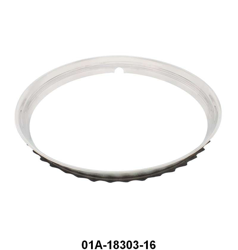 OUTER BEAUTY/TRIM RING - 4 RIB PATTERN, 16" CORRECT FOR 1940-46 PASS/MERC