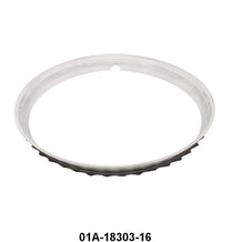 OUTER BEAUTY/TRIM RING - 4 RIB PATTERN, 16" CORRECT FOR 1940-46 PASS/MERC