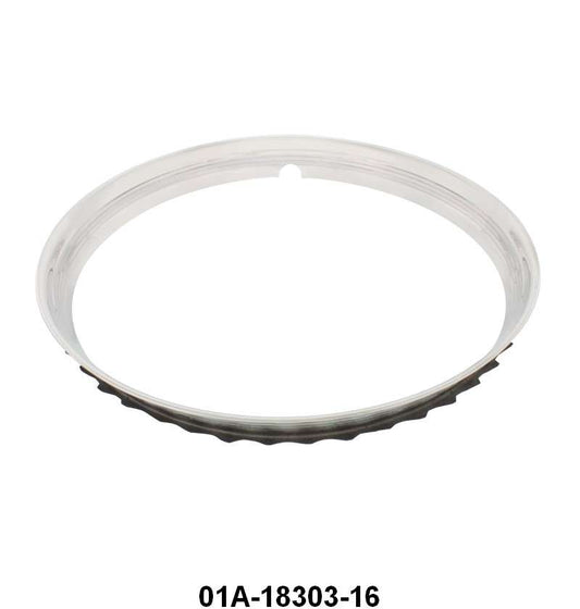 OUTER BEAUTY/TRIM RING - 4 RIB PATTERN, 16" CORRECT FOR 1940-46 PASS/MERC