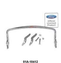 CHROME GRILLE GUARD - 40 PASS, MERCURY, 40-41 PICKUP, INCLUDES STIFFENERS