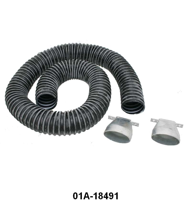HEATER DEFROSTER HOSES WITH NOZZLES - 40 PASS/PU