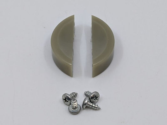 HOT WATER HEATER DOOR KNOBS - 40 PASS/PICKUP, LIGHT GREEN