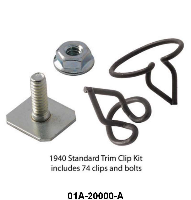 TRIM CLIP KIT - 40 STD PASS COMPLETE KIT