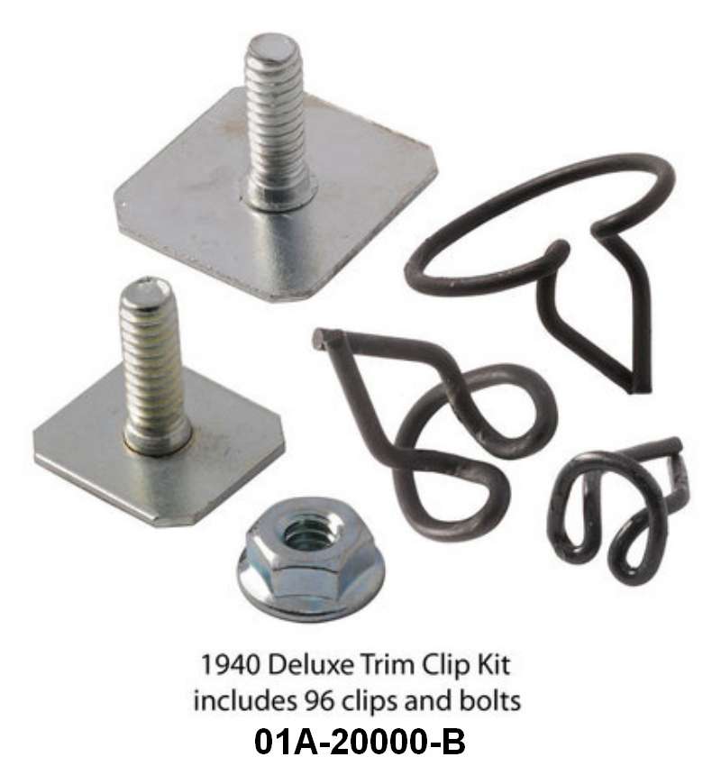 TRIM CLIP KIT - 40 DLX PASS COMPLETE KIT