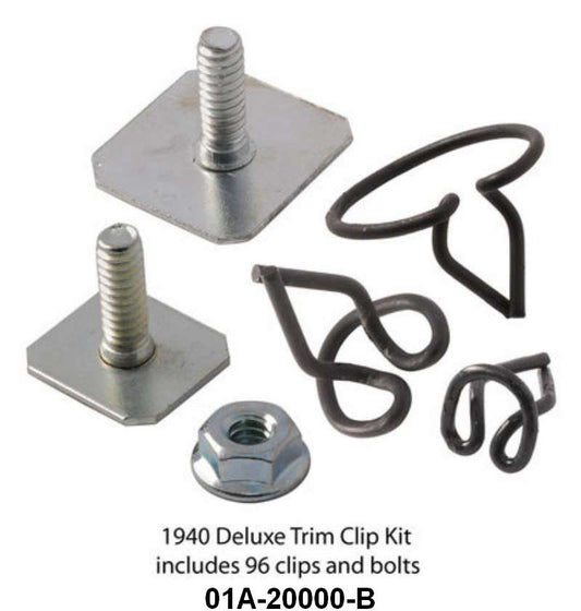TRIM CLIP KIT - 40 DLX PASS COMPLETE KIT