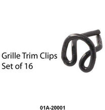 GRILLE TRIM CLIPS - 40 DLX PASS SET OF 16