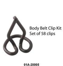 BODY SIDE MOLDING TRIM CLIPS - 40 STD & DLX PASS SET OF 58