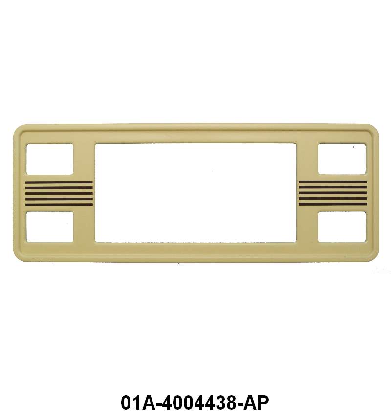 GAUGE CLUSTER FACE PLATE - 40 STANDARD, 40 PICKUP