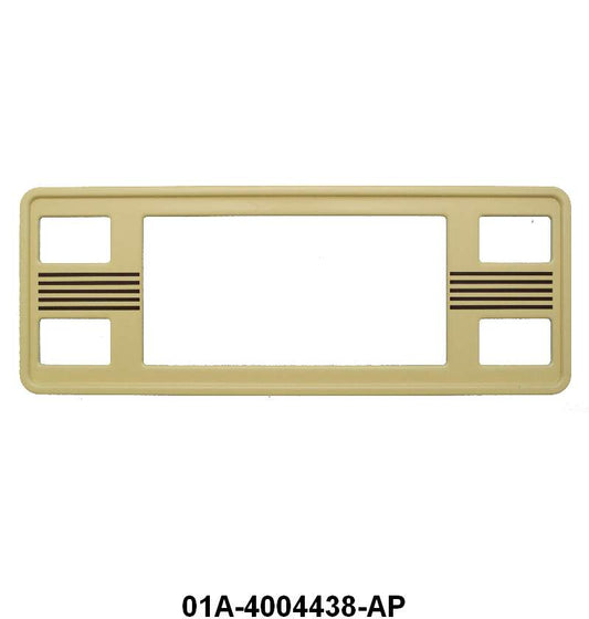 GAUGE CLUSTER FACE PLATE - 40 STANDARD, 40 PICKUP