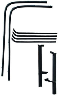WINDOW CHANNEL KIT - 40 COUPE/4DR SEDAN/SEDAN DELIVERY