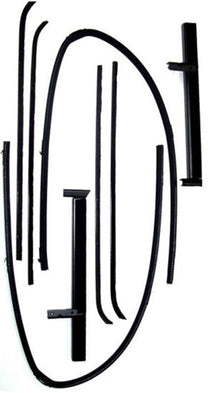 STAINLESS WINDOW CHANNEL KIT - 40 COUPE/4DR SEDAN/SEDAN DELIVERY