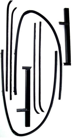 STAINLESS WINDOW CHANNEL KIT - 40 COUPE/4DR SEDAN/SEDAN DELIVERY