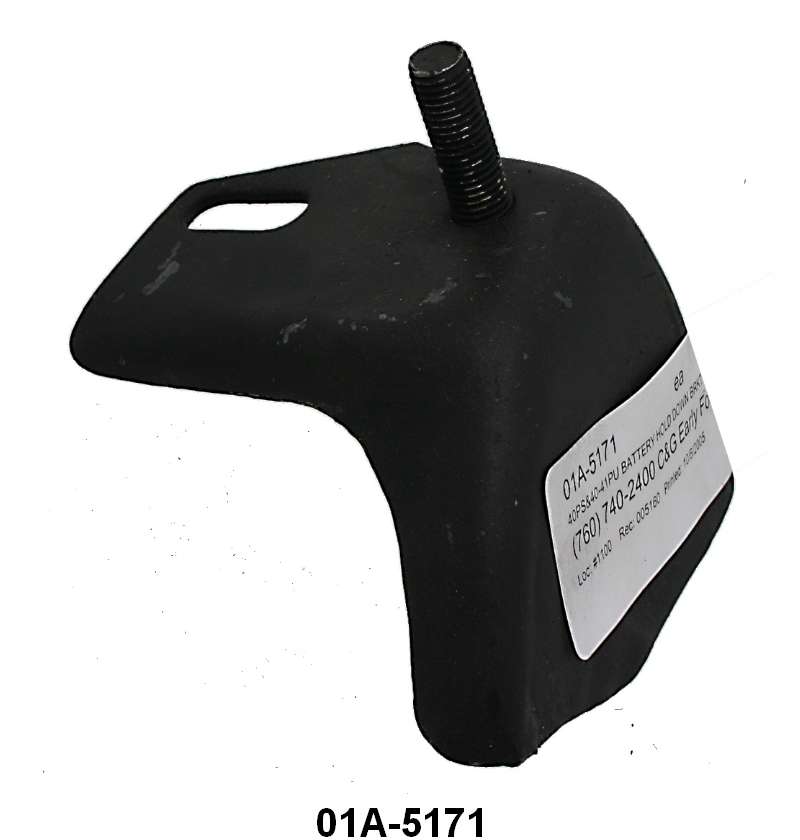 BATTERY HOLD DOWN BRACKET ON FIREWALL - 40 PASS/MERC, 40-41 PICKUP