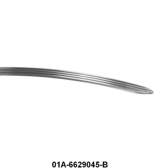 STAINLESS QUARTER PANEL TRIM - 40 CONV LEFT HAND