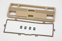 INSTRUMENT BEZEL FOR STOCK GAUGES - 40 DLX PASS WITH GASKET & CLIPS