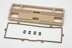 INSTRUMENT BEZEL FOR STOCK GAUGES - 40 DLX PASS WITH GASKET & CLIPS