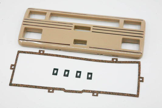 INSTRUMENT BEZEL FOR STOCK GAUGES - 40 DLX PASS WITH GASKET & CLIPS