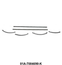 DASH TRIM SET - 40 PASS DLX CHROME