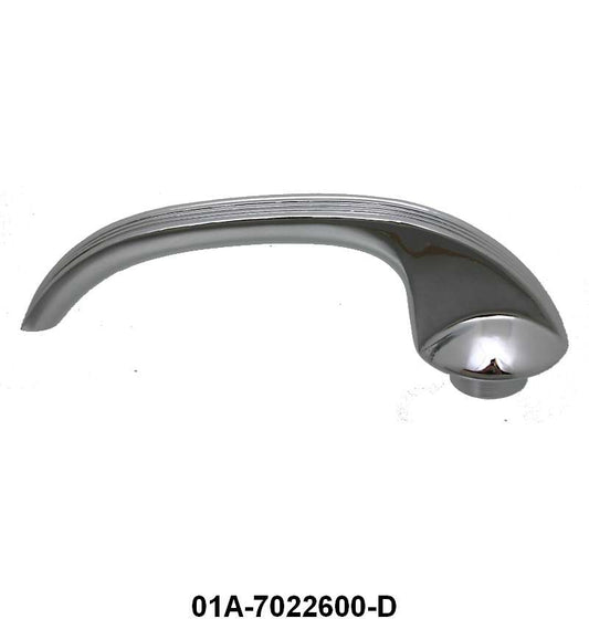 INSIDE DOOR HANDLE - 40 DLX PASS, CHROME