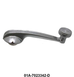 WINDOW CRANK - 40 DLX PASS CHROME WITH CHROME KNOB