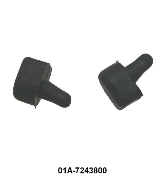 TRUNK LID BUMPERS - 40 COUPE, CONVERTIBLE