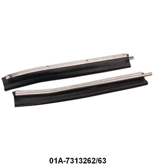 REAR DOOR SCUFF PLATES - 40 PASSENGER 4DR SDN REAR